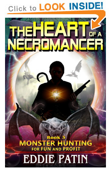 Like guns, survival, vicious and terrible mythical monsters, cosmic horror, time travel, DINOSAURS, and exploring strange new worlds? Read 'The Heart of a Necromancer' Book 3 from 'Monster Hunting for Fun and Profit' now!