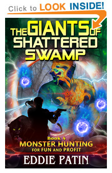 Like guns, survival, vicious and terrible mythical monsters, cosmic horror, time travel, DINOSAURS, and exploring strange new worlds? Read 'The Giants of Shattered Swamp' Book 4 from 'Monster Hunting for Fun and Profit' now!